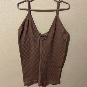 Tank top. Stretchy material. Size small/medium